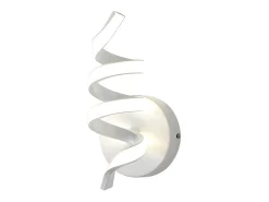 NETTLIFE - Lámpara de pared LED para interiores, moderna, color negro, 7 W, luz blanca cálida de 3000 K