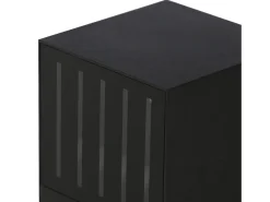 NETTLIFE 2 piezas Lámpara mural LED Interior & Exterior - Negro, Externa IP65 Impermeable, Lámpara mural exterior 3000K Blanco frío Arriba Abajo 10W