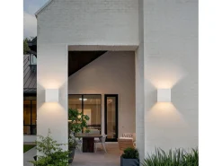 NETTLIFE Aplicación LED para Muro Int/Ext, Blanco Caliente IP65, para Casa, Dormitorio, Pasillo, Escalera
