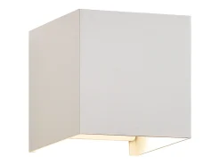 NETTLIFE Aplicación LED para Muro Int/Ext, Blanco Caliente IP65, para Casa, Dormitorio, Pasillo, Escalera