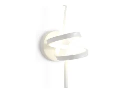 NETTLIFE Aplique de pared LED negro para interior, 7 W, blanco cálido, 3000 K, para escalera moderna, aluminio
