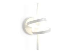 NETTLIFE Aplique de pared LED negro para interior, 7 W, blanco cálido, 3000 K, para escalera moderna, aluminio