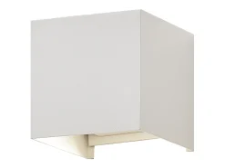 NETTLIFE Aplique interior - Up Down Aplique exterior negro Aplique LED exterior 5W IP65 blanco cálido