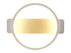 NETTLIFE Aplique LED Interior - Aplique de Diseño Moderno Blanco 7W Blanco Cálido 3000K
