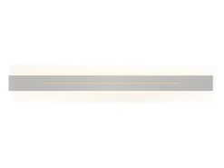 NETTLIFE Aplique LED Interior - Lámpara de Pasillo Moderna 60 CM Lámpara de Sala de Estar Lámpara de Pasillo de 20 W Dormitorio Blanco