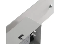 NETTLIFE Aplique mural LED interior de 30 cm, aplique moderno blanco cálido de 8 W para iluminación mural.