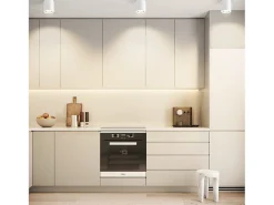 NETTLIFE Foco de techo redondo blanco Gu10 de 40 W, montaje en superficie, moderno, de yeso