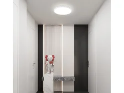NETTLIFE, LED - Luz de techo, plana, 18 cm - 15 W, blanca, 6000 K - Iluminación moderna para la cocina, el pasillo, el dormitorio