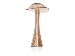 NETTLIFE Lámpara de mesa LED táctil regulable con batería, lámpara de noche con USB.