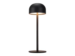 NETTLIFE Lámpara de mesa LED inalámbrica: lámpara de mesa regulable táctil con 3 temperaturas de color USB