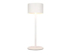 NETTLIFE Lámpara de mesa LED inalámbrica (paquete de 2): lámpara de mesa regulable al tacto con 3 temperaturas de color, altura ajustable, USB