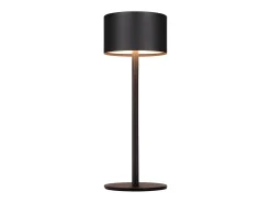 NETTLIFE Lámpara de mesa LED inalámbrica (paquete de 2): lámpara de mesa regulable al tacto con 3 temperaturas de color, altura ajustable, USB
