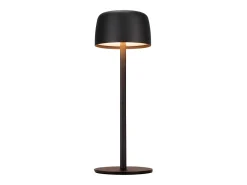 NETTLIFE Lámpara de mesa LED inalámbrica, lámpara de noche continua con batería