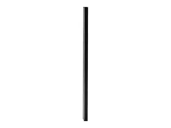 NETTLIFE Lámpara de pared LED para interiores - Moderna lámpara de pasillo blanca cálida de 100 cm 34 W Lámpara de cama negra Iluminación de pared