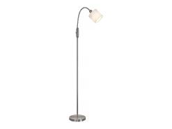 NETTLIFE Lámpara de pie 1 Llama Sala de Estar - E14 Pantalla de rotación de 360 ​​​​° Vintage Industrial Boho Pasillo Dormitorio sin Bombillas