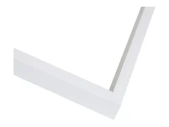 NETTLIFE Lámpara de Techo LED Regulable con Control Remoto 40W Metal Blanco Lámpara de Cocina de Diseño Moderno para Dormitorio Sala de Estar