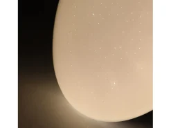 NETTLIFE Lámpara de Techo LED Cielo Estrellado Lámpara de Dormitorio Regulable con Control Remoto 37W Lámpara de Habitación Infantil 28cm para