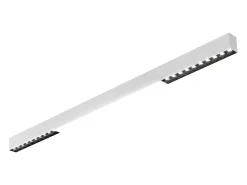 NETTLIFE Lámpara de Techo LED Blanca 32W Lámpara de Regulable Moderna con Control Remoto Lámpara de Escritorio Larga 107CM para Dormitorio de