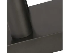 NETTLIFE Lámpara de Techo Vintage E14 Lámpara Industrial Lámpara de Dormitorio Gris con 4 Focos de Metal para Sala de Estar Cocina Pasillo Bar