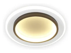 NETTLIFE Lámpara de Techo LED Blanca Lámpara de Redonda de 14 W 3000 K Blanco Cálido Lámpara de de Diseño Moderno Lámpara de Techo 23,5 cm para