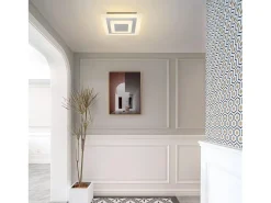 NETTLIFE Plafón LED: Lámpara de Salón 30 cm, Lámpara de Cocina Regulable 23 W, Lámpara Moderna con Mando a Distancia para Dormitorio