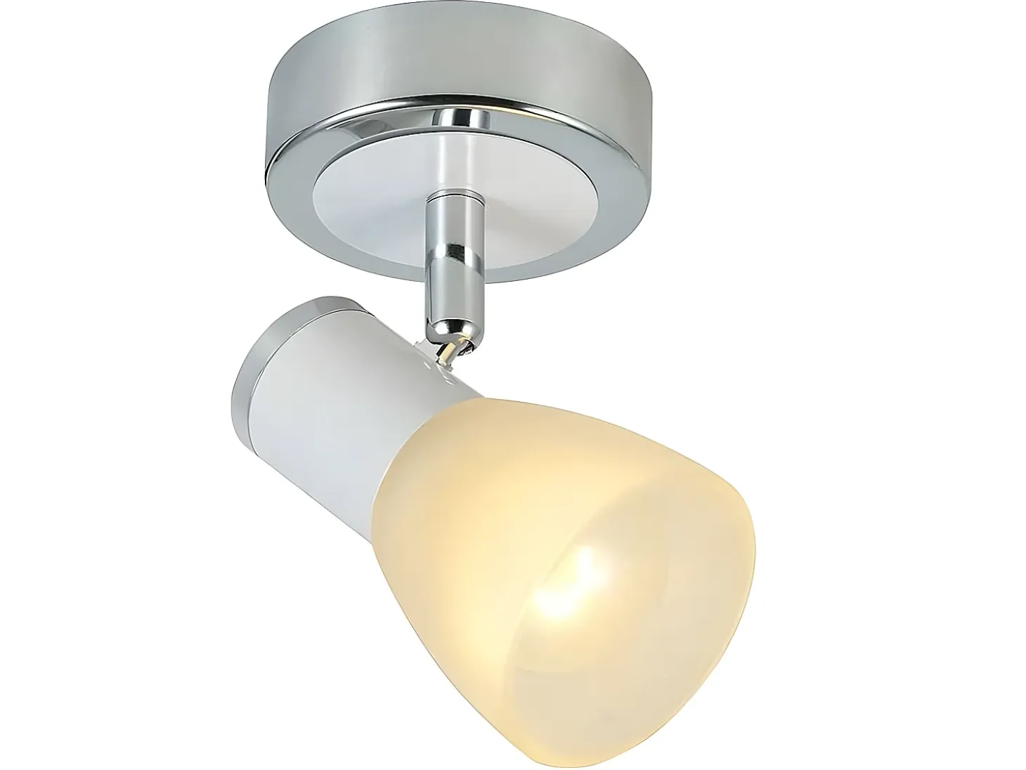 Oferta En Foco Para Baño Modelo Cholo Blanco/cromo