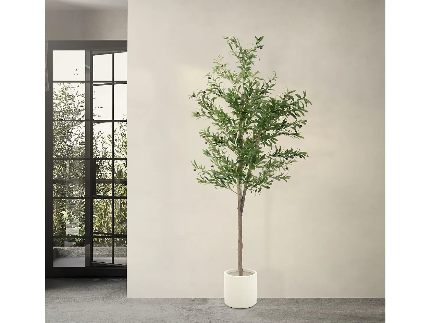 Olivo artificial Plantas artificiales Árbol artificial Planta artificial en mace
