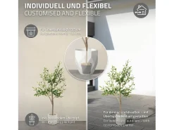 Olivo artificial Plantas artificiales Árbol artificial Planta artificial en mace