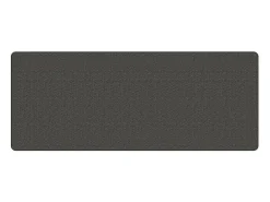 Overijse Alfombra de pasillo con aspecto sisal gris antracita 80x200 cm