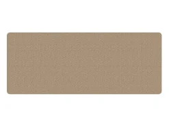 Overijse Alfombra de pasillo con aspecto de sisal color arena 80x200 cm