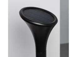 Pack 2 Balizas Solar Exterior LED con Pincho Pie 60cm con Detector de Movimiento 6000K Blanco Frío