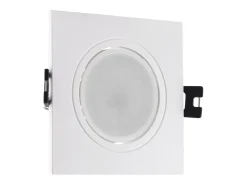 Pack 3 Focos Downlight GU10 6W Corte Ø 75-85 mm No Flicker 3000K Blanco Cálido