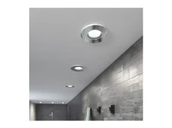 Pack 3 Focos Downlight White Ambiance GU10 Hue Adore Corte Ø70 mm Cromado