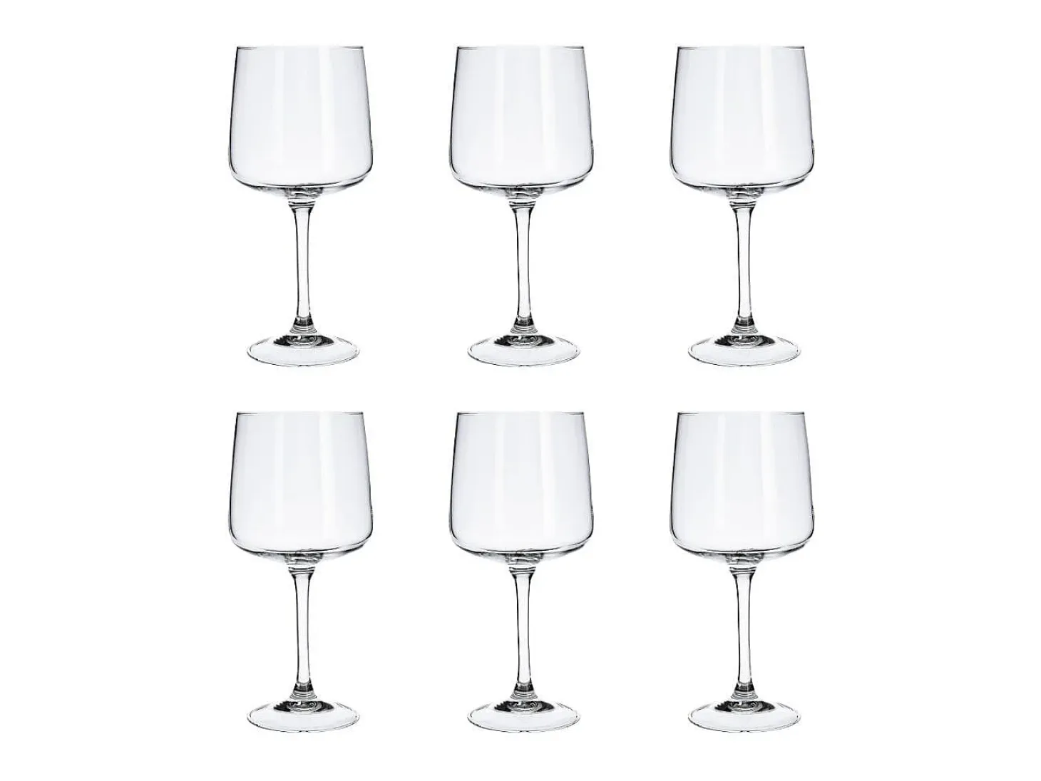 Pack de 6 copas Ginger vidrio tensionado 66 cl