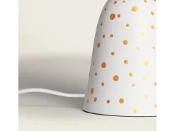 Pack de 2 Lámparas de Mesa Cerámica y Tela Argua Marfil