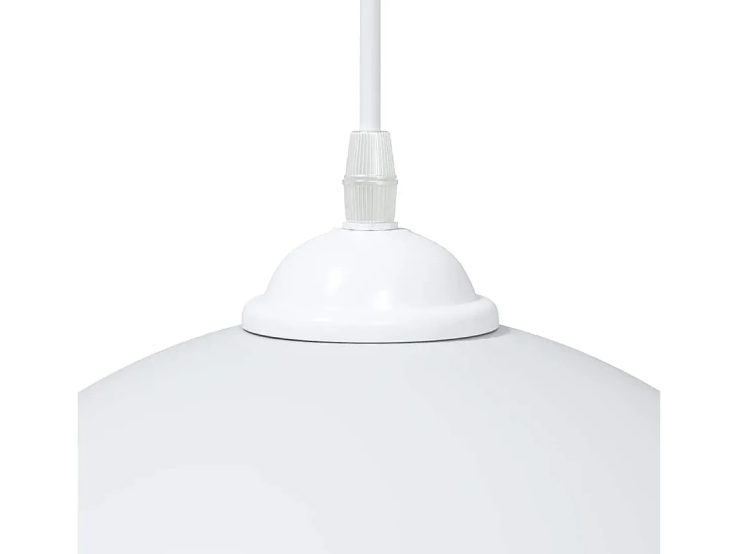 Pack de 2 lámparas de techo Rose altura regulable blanco Ø30x120 cm