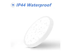 Panel LED de techo NETTLIFE, iluminación plana IP44, resistente a salpicaduras, blanco frío, 15 W