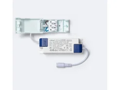 Panel LED 60x60 cm 40W 4000lm con Caja de Conexiones Rápidas y Cable de Seguridad 6000K LIFUD Individual Blanco Frío