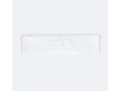Panel LED 120x30 cm 40W 4000lm Regulable Microprismático (UGR17) 3000K Regulable 0-10V Individual Blanco Cálido