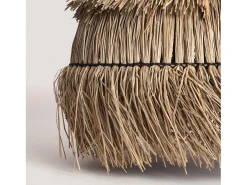 Pantalla Lámpara Colgante Ratán Liana ILUZZIA Natural