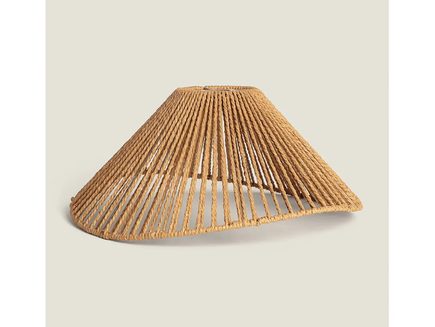 Pantalla Lámpara Colgante Papel Trenzado Mikah Ø450 mm
