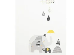 Papel gris Adhesivos murales Elefante
