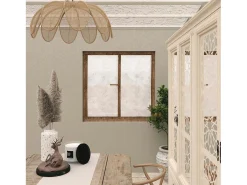Par de visillo 60x120 cm CELIA taupe, por Soleil d'Ocre