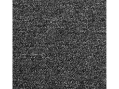 Pelle Alfombra de pasillo gris antracita 50x200 cm
