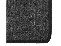Pelle Alfombra de pasillo gris antracita 50x200 cm