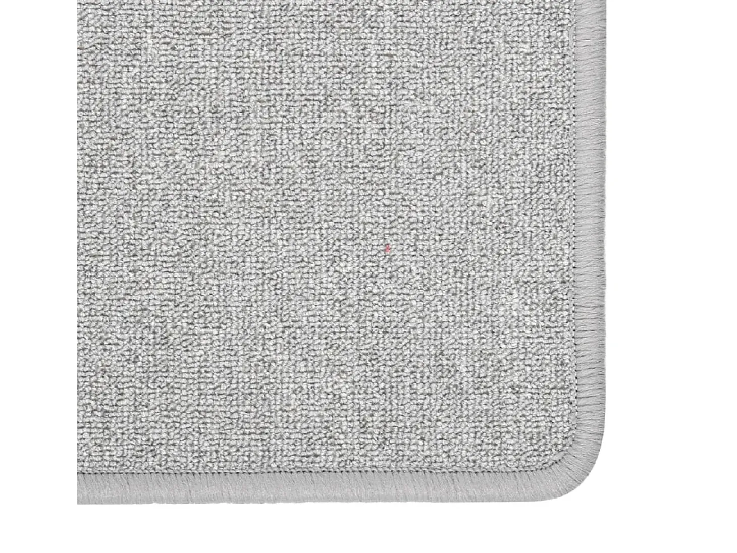 Pelle Alfombra de pasillo gris claro 50x100 cm