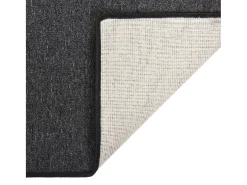 Pelle Alfombra de pasillo gris antracita 80x400 cm