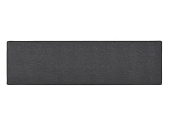 Pelle Alfombra de pasillo gris antracita 80x300 cm