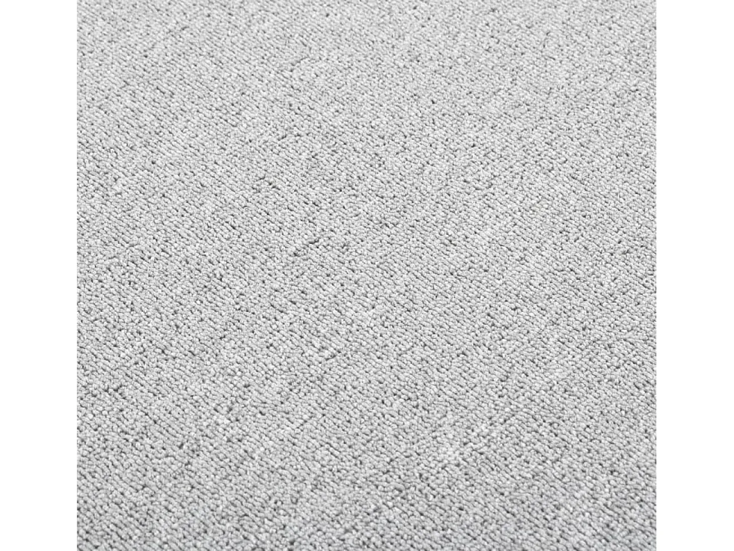 Pelle Alfombra de pasillo gris claro 50x250 cm