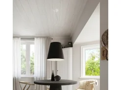 Pendente Cupola Classic Nero E27 Colgante Classic Dome Negro E27